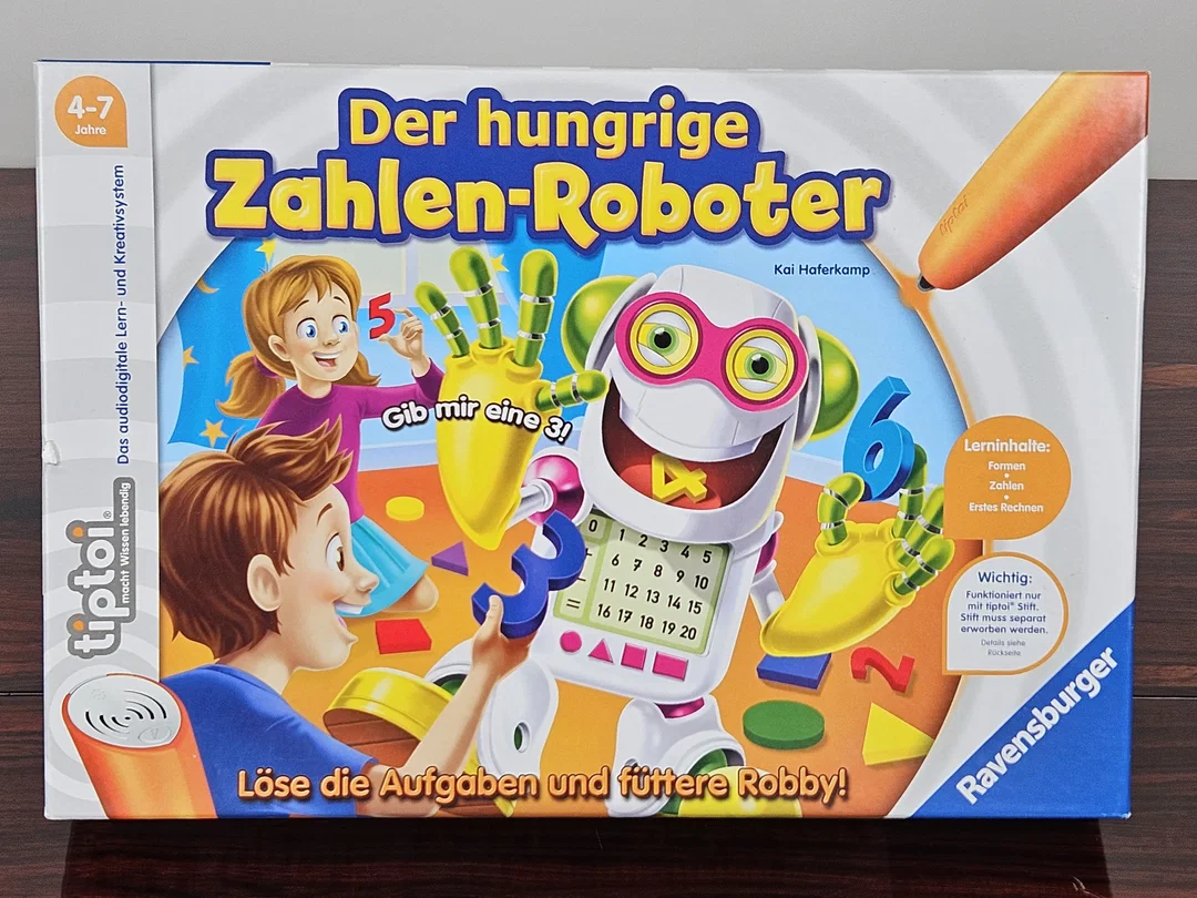 tiptoi® Der hungrige Zahlen-Roboter - Gesellschaftsspiel - Ravensburger - Bild 4