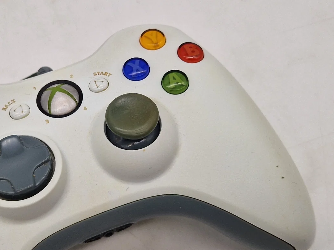 Original Microsoft Xbox 360 Controller - Kabelgebunden - weiß – Bild 5