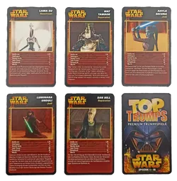 Top Trumps Trumpfkartenspiel Star Wars Episode I - III - Bild 4