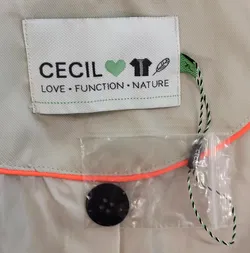 Cecil Damen Übergangsmantel beige Gr. XL - Bild 3