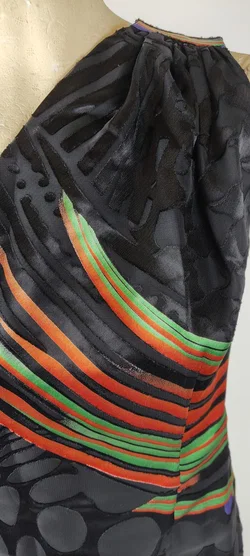 Zweiteiler (Top+Hose) Asymmetrischer Schnitt | Einmaliges Unikat – Vorschau 10