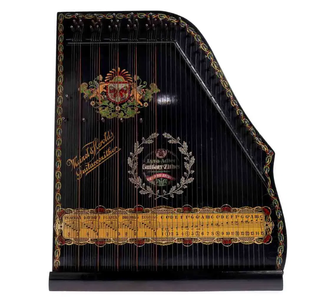 Musik Vintage MEINEL & HEROLD'S Guitarre-Zither  - Bild 1