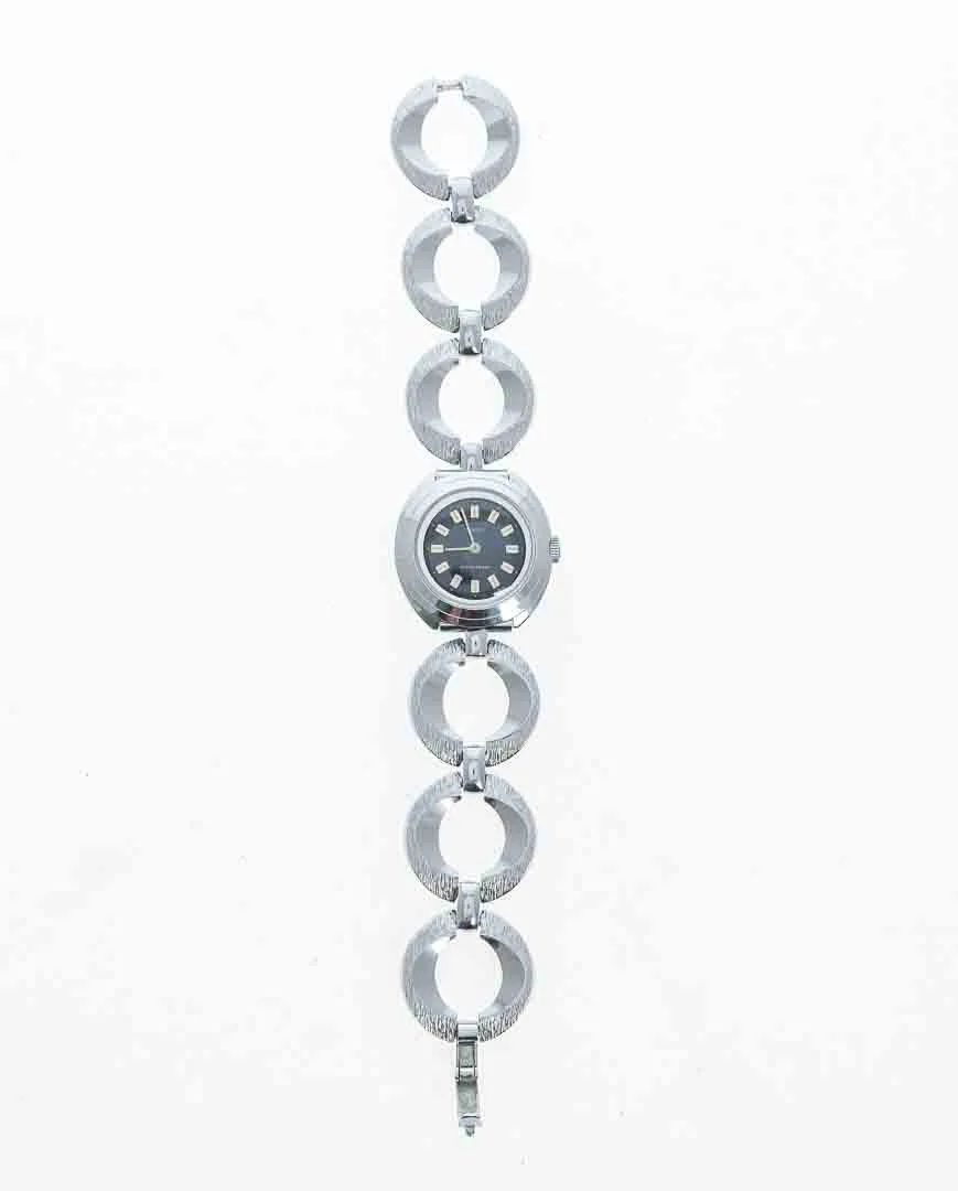 Vintage Timex Damenuhr/Armbanduhr Watherproof Handaufzug Länge ca 17cm – Bild 2
