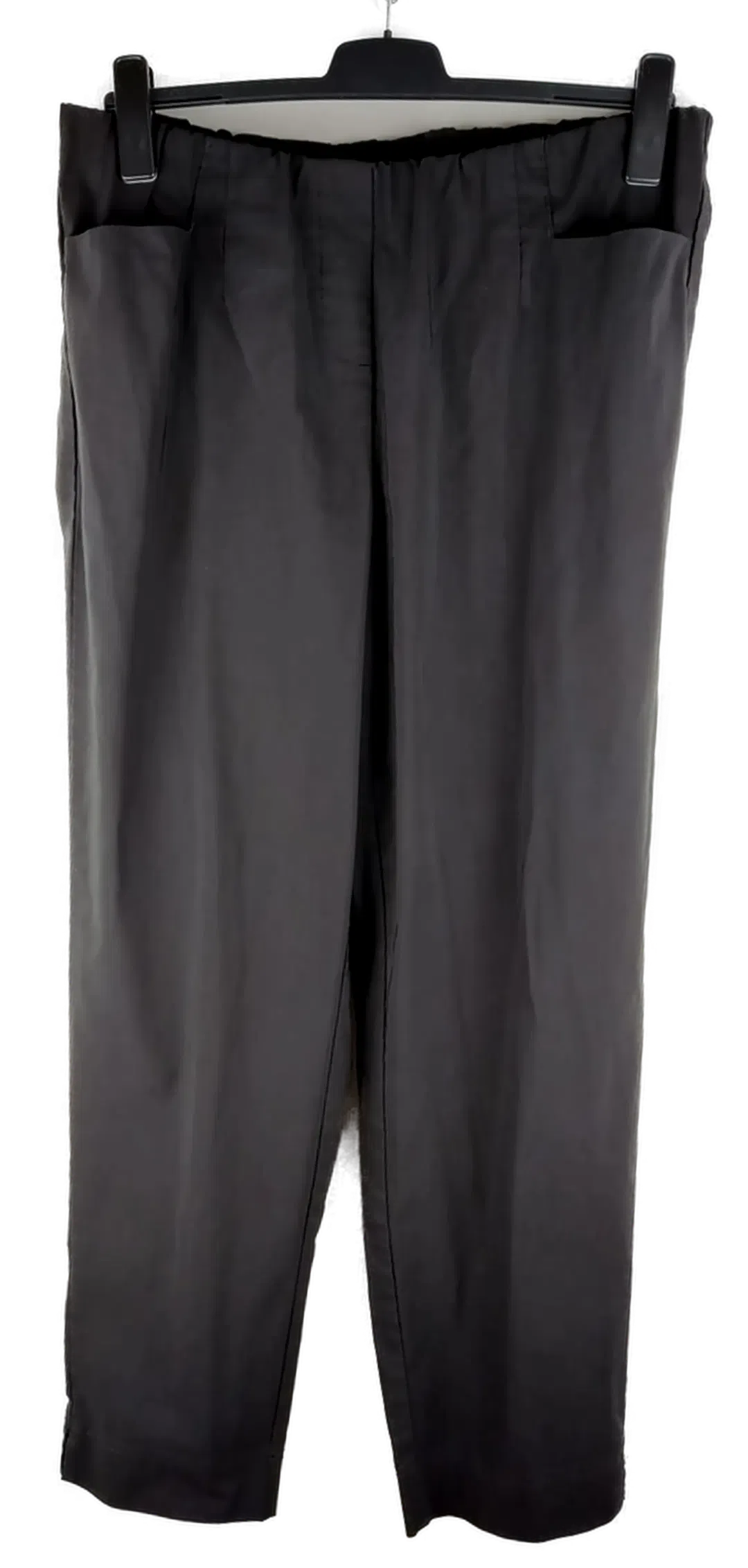 Hose 'Thea', mit Gummizugbund und Einschubtaschen, schwarz Größe 48 - Bild 1