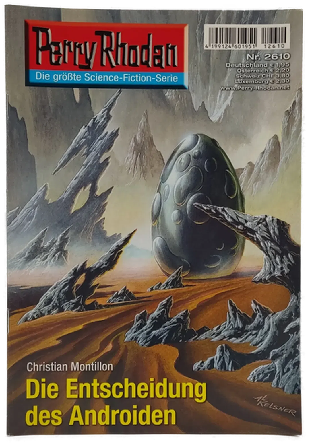 Romanheft Perry Rhodan Die Entscheidung des Androiden Erstauflage Nr. 2610 - Bild 1