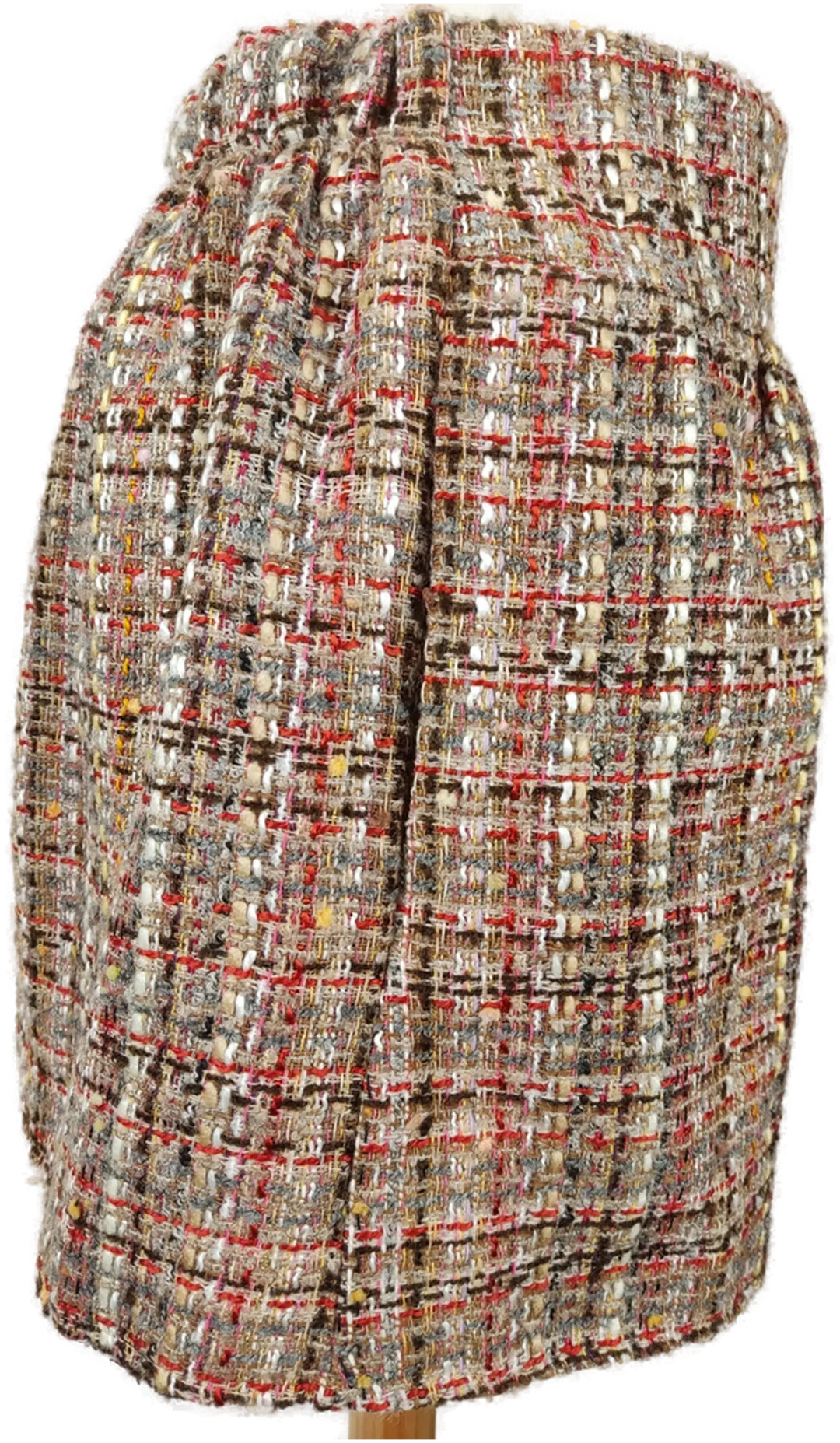 StreetBox Tweed Minirock, Gestreift | Wie Neu – Bild 3