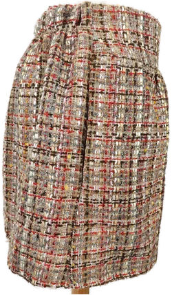 StreetBox Tweed Minirock, Gestreift | Wie Neu - Bild 3