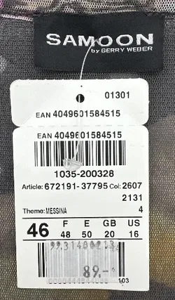 Samoon by Gerry Weber - Damen Shirt - Gr. 46 - Bild 4