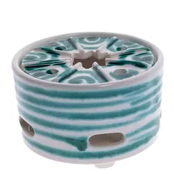 GMUNDNER KERAMIK Teewärmer grüngeflammt - Bild 2