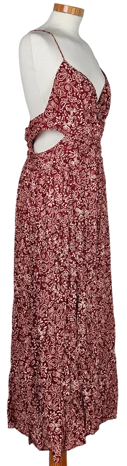 ZARA Damen Maxikleid, rot - Gr. XS - Bild 2