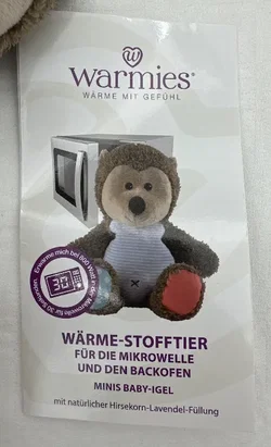Warmies Mini Baby Igel Wärmestofftier – Vorschau 2
