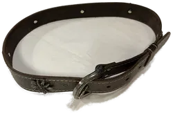 Trachtengürtel Leder braun - Bild 2