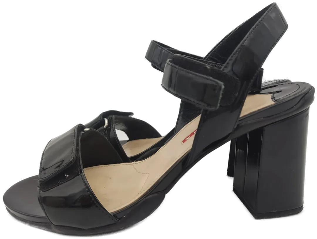Prada Damen Sandale schwarz Gr. 37 - Bild 1