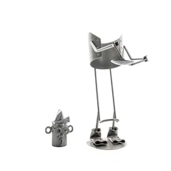Metall-Flaschenhalter mit separatem Flaschenkopf – Vorschau 2