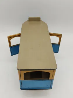 Vintage Holzbus und Straßenbahn per Hand gefertigt  - Bild 15