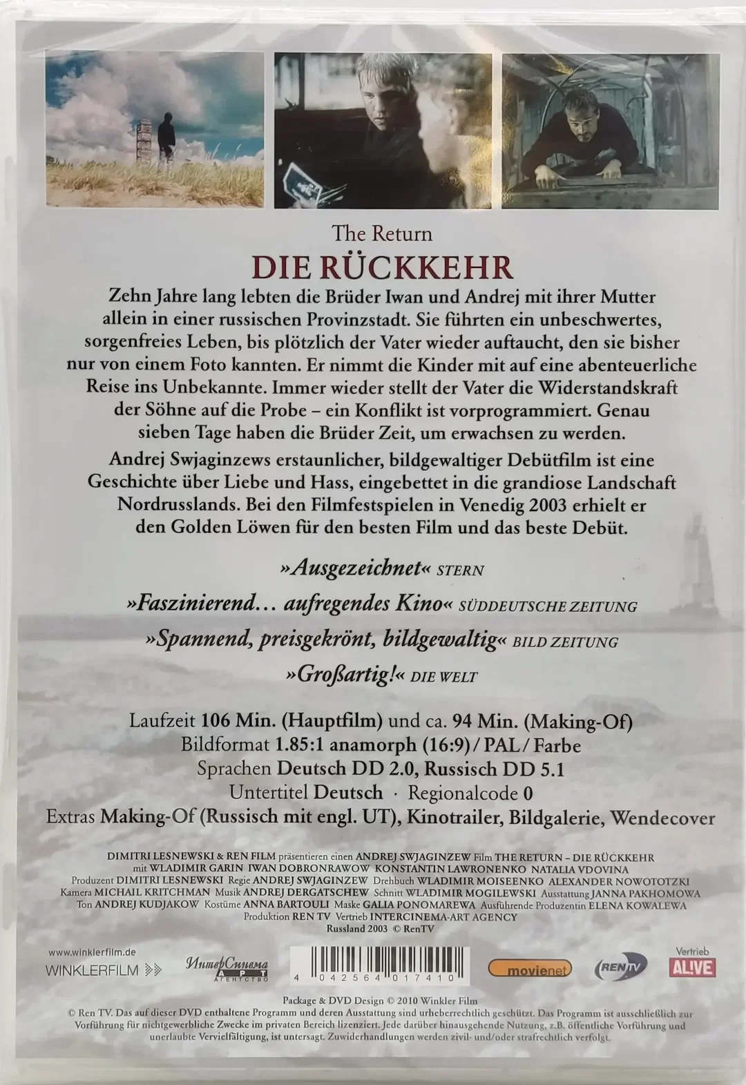 DVD "The Return – Die Rückkehr" – Bild 2