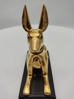 Anubis 'The jackal god' Porzellan & Zertifikat von Franklin Mint | Limitierte Rarität - Bild 5