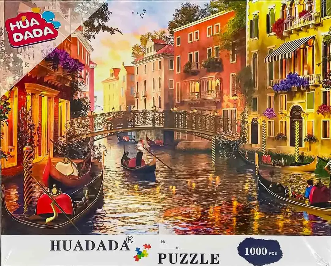HUADADA Puzzle, 1000 Teile/VENEDIG/ Nagelneu in Originalverpackung, fabrikversiegelt!!! - Bild 1