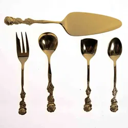 15-teiliges Vintage Tee-/Kaffeeservice (rostfrei) - Bild 2