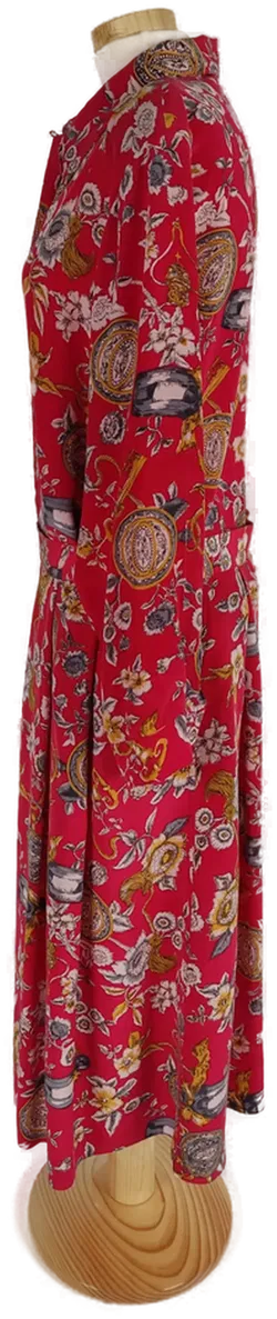 Silk City Damen-Kostüm rot geblümt - XL/42 - Bild 4