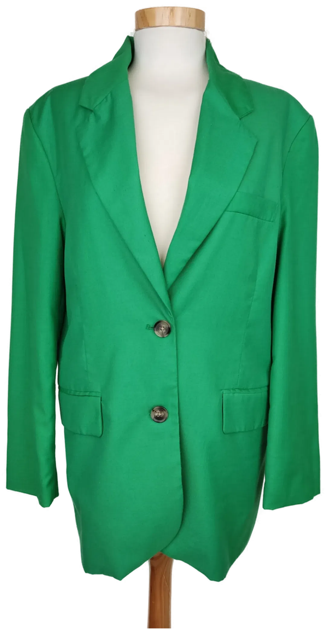 BERSHKA Damen Blazer grün - S/36 - Bild 4