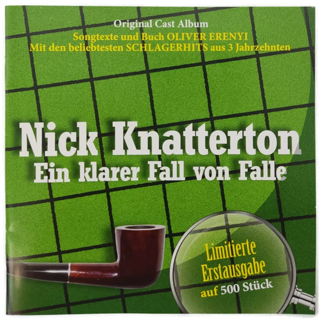 CD - Nick Knattertons Abenteuer - Ein klarer Fall von Falle, Musical, limitierte Erstausgabe - Bild 2