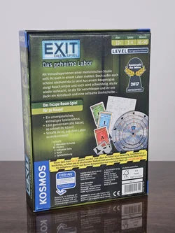 EXIT Das Spiel - Das geheime Labor - Gesellschaftsspiel - KOSMOS  – Vorschau 2