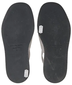 FABIANA FILIPPI Damen Sandalen, grau - Gr. 37 – Vorschau 7