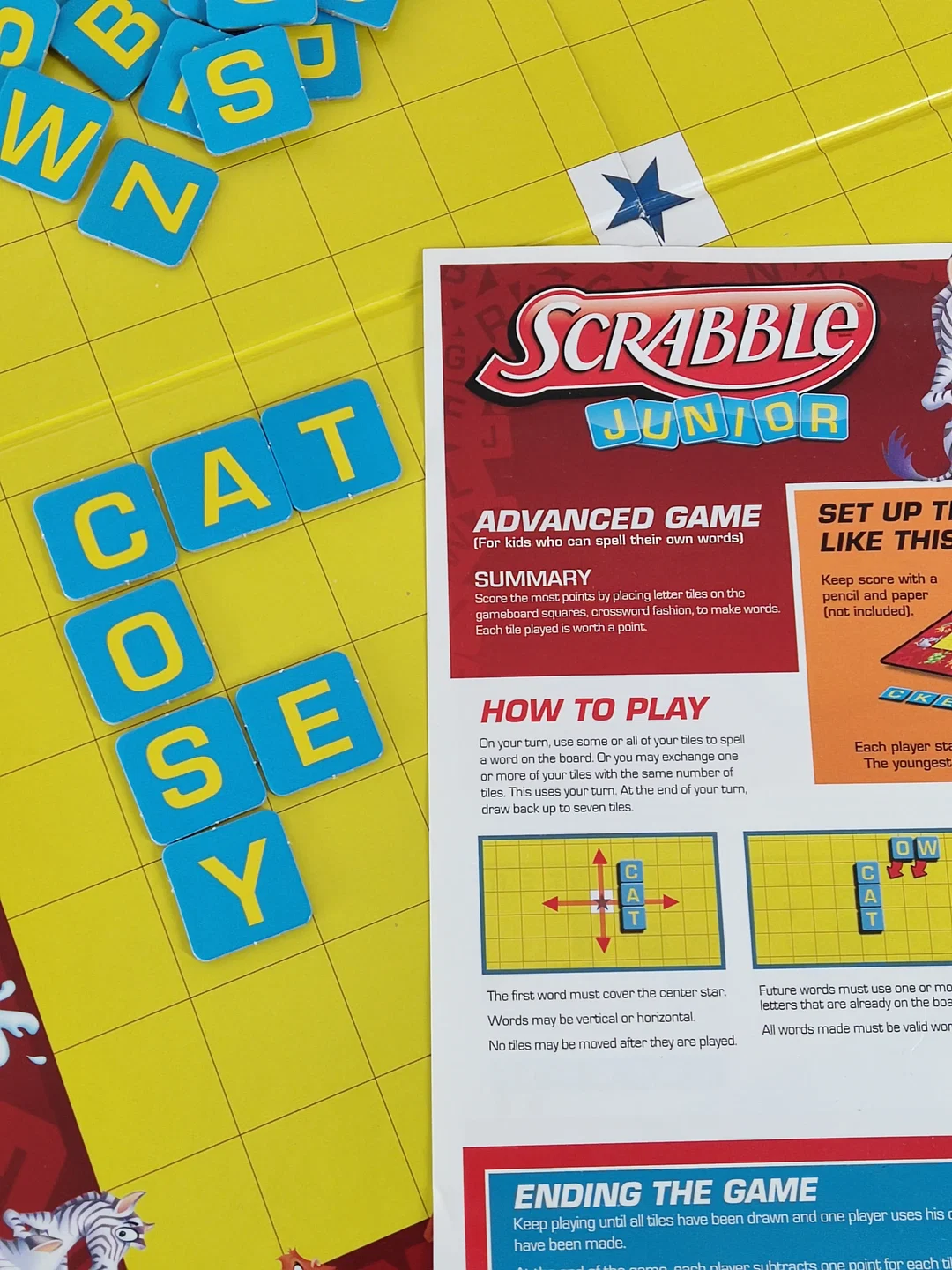 Scrabble Junior- Gesellschaftsspiel - Hasbro – Bild 4
