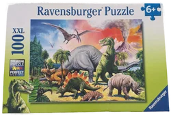 Ravensburger, Puzzle "Dinosaurier", 100 Teile – Vorschau 1