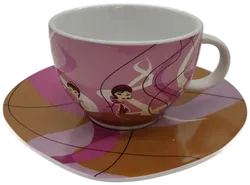 ACCENTA Kaffeetasses und Untertellern - Bild 1