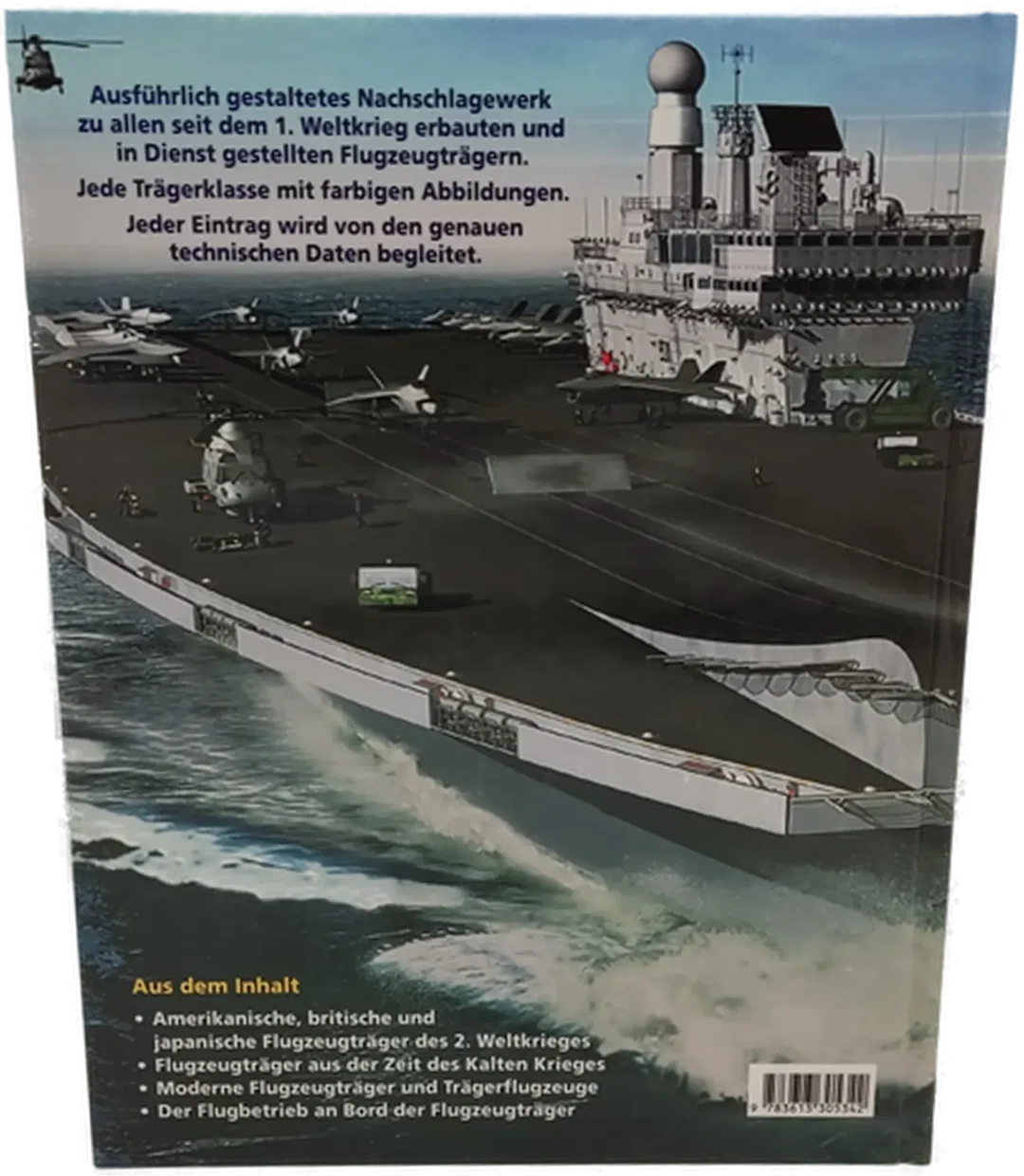 Buch "Flugzeugträger" Geschichte - Klassen - Flugzeuge von Chris Chant und Chris Bishop 2005 – Bild 2