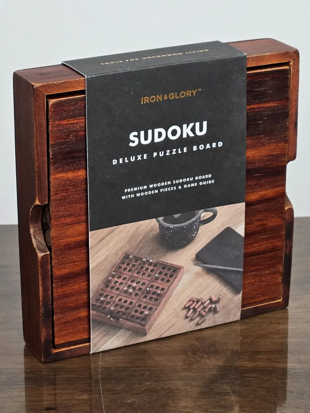 Deluxe Sudoku aus Holz - Gesellschaftsspiel - Iron & Glory - Bild 1