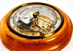 Vintage Wetter Barometer Lufft - Bild 2