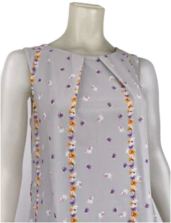Atmospere, Sommerkleid, Gr. 36/38, Rosen in der Wäsche - Bild 4