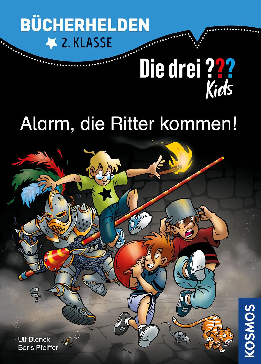 Die drei ??? Kids, Bücherhelden 2. Klasse, Alarm, die Ritter kommen! - Ulf Blanck,Boris Pfeiffer – Bild 1