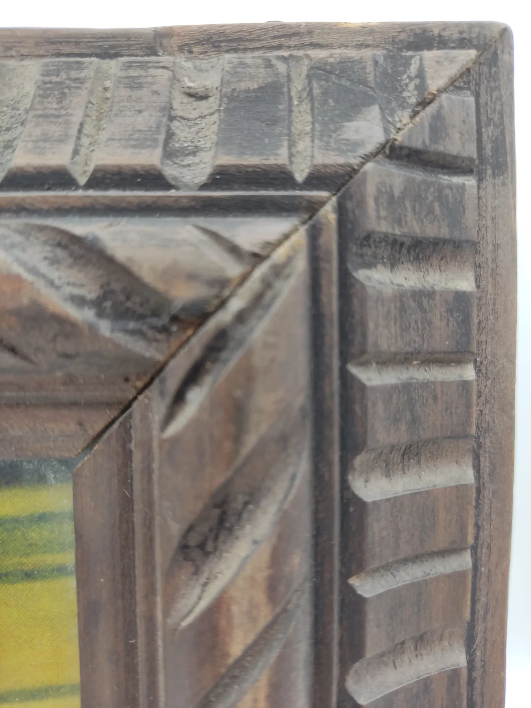 Altes Bild Landhausstil Holzrahmen Mit Patina | Leporello – Bild 7