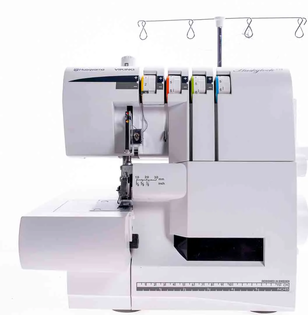 HUSQVARNA Viking Huskylock S15 4-Faden Overlock Nähmaschine - Bild 1