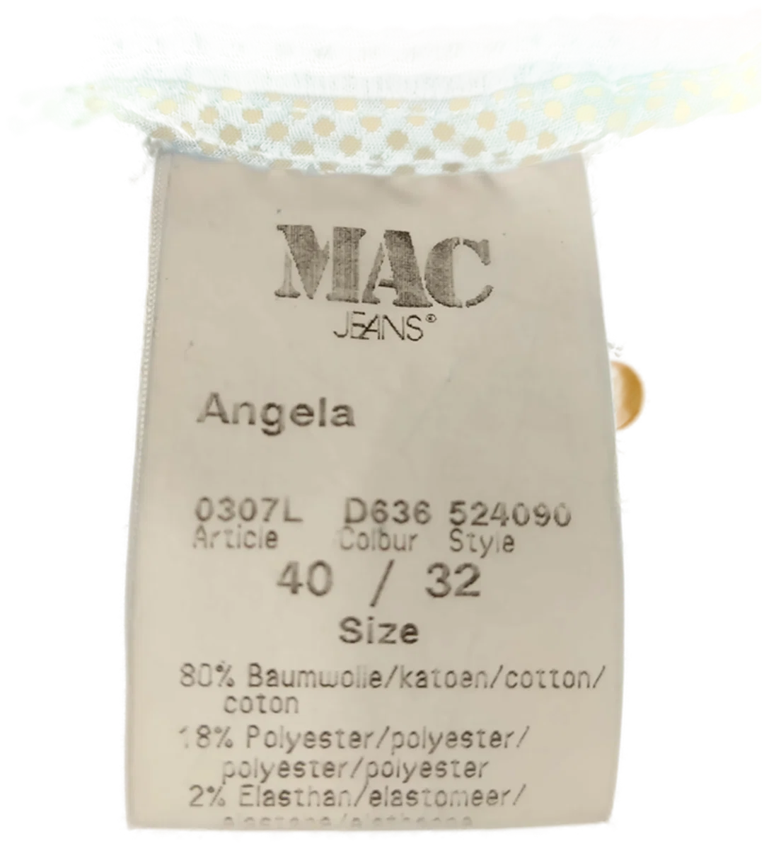Damenhose Mac Baumwolle W40 L32 | Casual-Klassiker – Bild 3