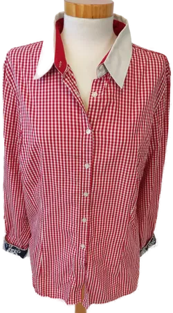 Tommy Hilfiger Damen Hemd, Stretch, Slim Fit, Extravagant - UK14=EU40 - Bild 3