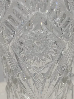 Bohemia Crystal Bleikristallvase, mit Schliffmuster  | Zeitloser Glanz - Bild 7