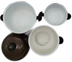 Riess Super - Carl Auböck Desing Kochtöpfe Emaille 1975 - Bild 4