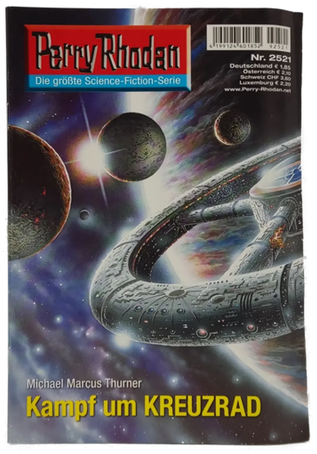 Romanheft Perry Rhodan Kampf um KREUZRAD Erstauflage Nr. 2521 - Bild 2