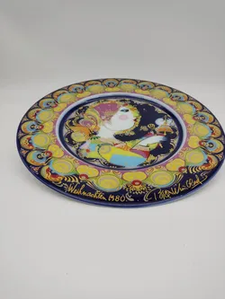 Handdekorierter Weihnachtsteller von Rosenthal - Bild 2