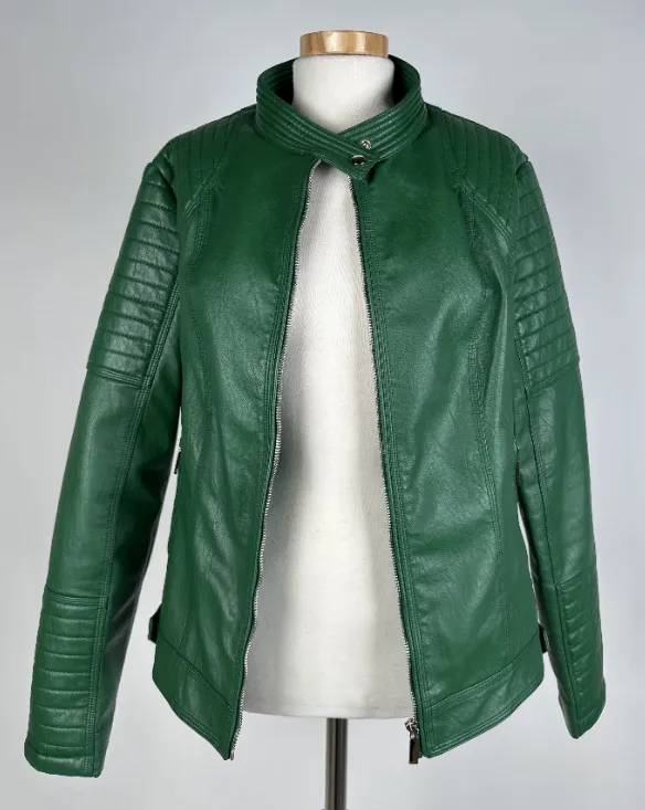 Kelrebec - Damenjacke Kunstleder- Gr. 2XL - Bild 4