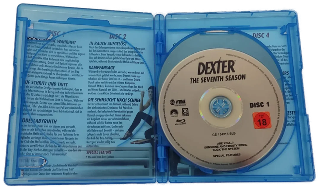 Blu-ray 4 Disc's Dexter "Die siebte Season"  – Bild 4
