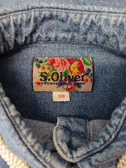 Damen Jeansbluse s.Oliver Perlenkragen | Casual Mit Glanz - Bild 4