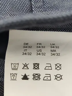 Boss Herren Hose rauchblau Gr. 34/32 - Bild 3