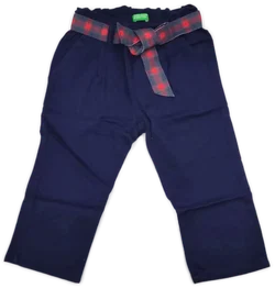 United Colors of Benetton Kinderhose dunkelblau Gr. 90 - Bild 1