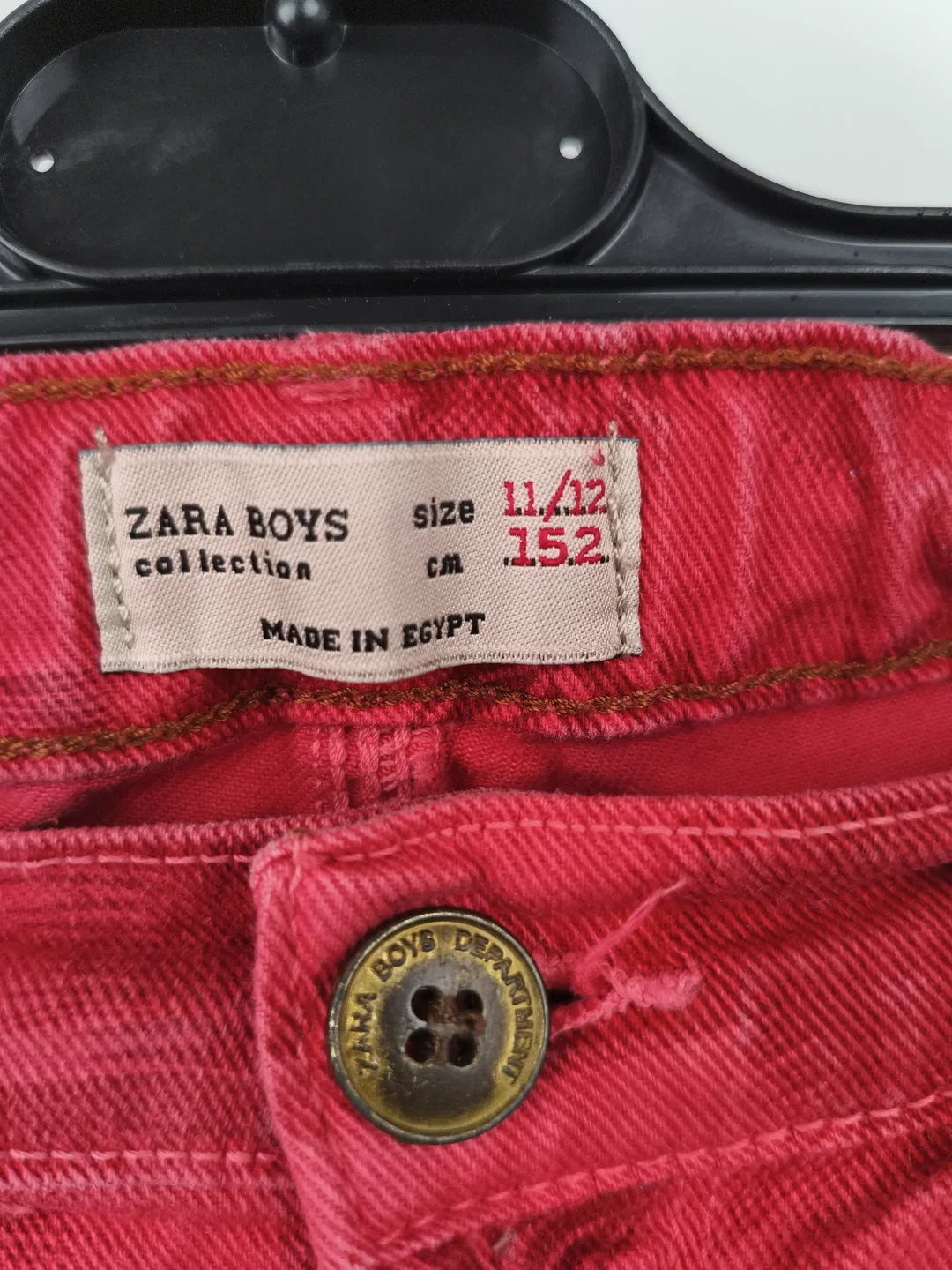 Zara Boys, Jeansshorts Jungen, Gr. 152 – Bild 3